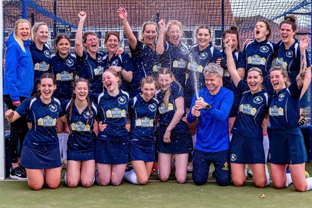Whitby Ladies win their final game of the season to secure the league title win. Photo by Brian Murfield