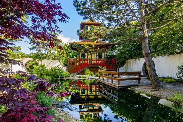 The Japanese garden and pagoda in Scarborough's Peasholm Park is hugely popular with visitors.