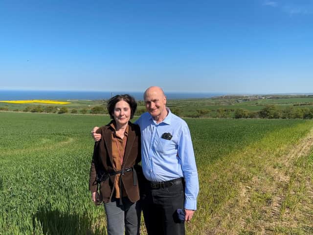 Lord and Lady Normanby on the Mulgrave Estate