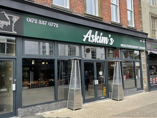 Askim's, located on Huntriss Row, came in at number five. A Tripadvisor review said: "We went for a meal last Friday night it's our first time there. Everything was perfect from start to finish. The food was amazing and the service."
