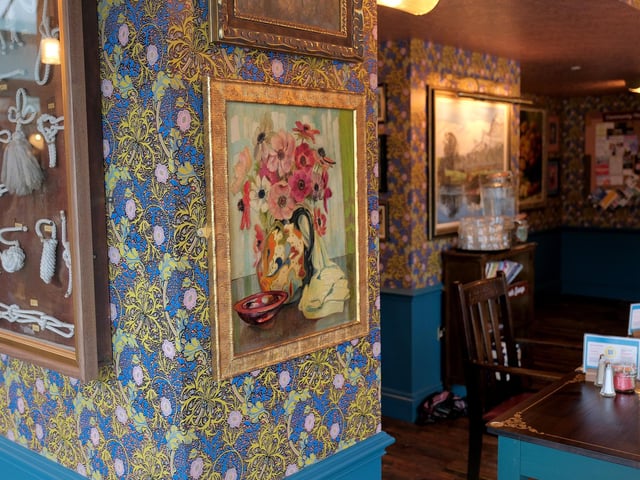 Some elaborate decor and furnishings.picture: Richard Ponter