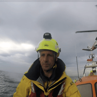 Whitby RNLI crew train with HM Coastguard helicopter in sea rescue exercise