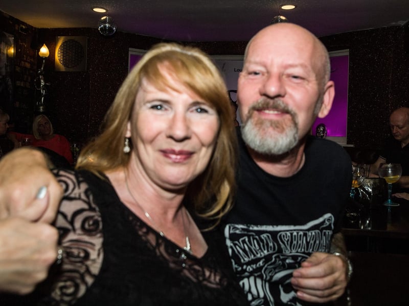Sally & Gary having a good time in The Ink Bar. 
152256j