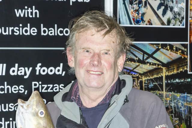 Paul Short with Wednesday's Heaviest Fish 4 lb 14½ oz. Photo by Peter Horbury