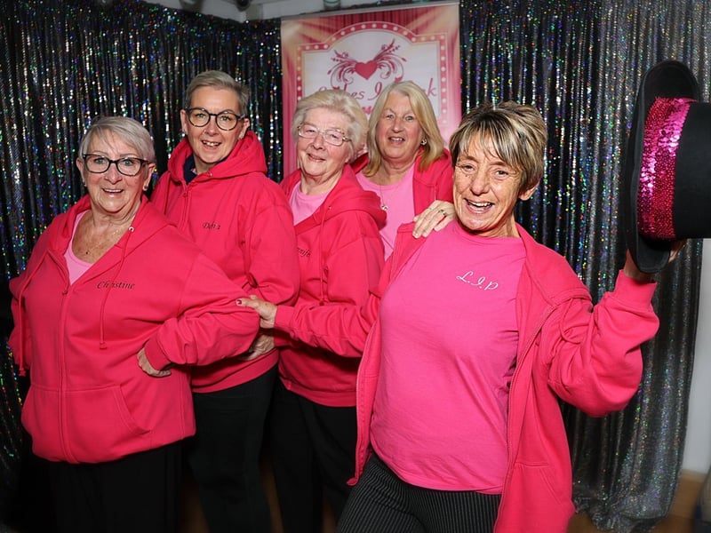 Hats off to the Ladies in Pink.