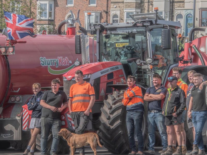 Local farmers have been instrumental stopping the spread of the fire.