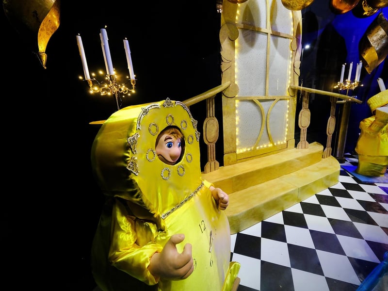 Familiar characters feature in the display