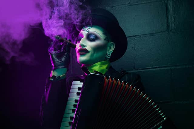 RuPaul’s Drag Race UK’s dark cabaret reprobate Joe Black brings an evening of devilish dirge and musical mayhem to Scarborough’s Stephen Joseph Theatre
