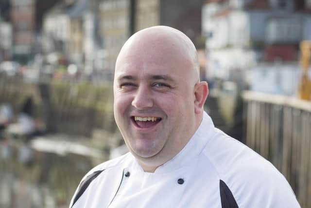 Paul Gildroy, head chef at The Magpie Cafe, Whitby.
