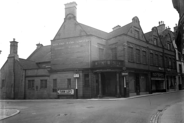 1930s image of the former MIdland, later HSBC Bank, now home to The Treasury Whitby. Image by kind permission of Whitby Museum.