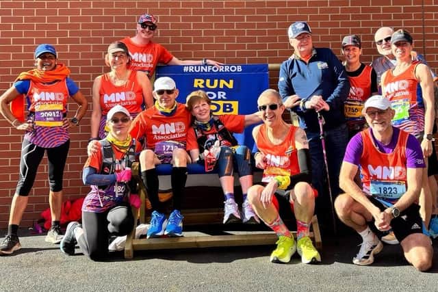 Eight Scarborough AC members raised over £8,000 for MND Charity at the 2026 Rob Burrow Leeds Marathon.
