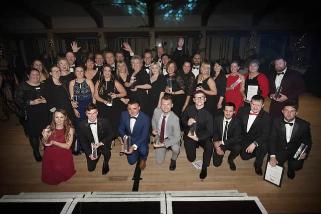 The Scarborough News Excellence in Business Awards at Scarborough Spa - the 2021 award winners. pic: Richard Ponter