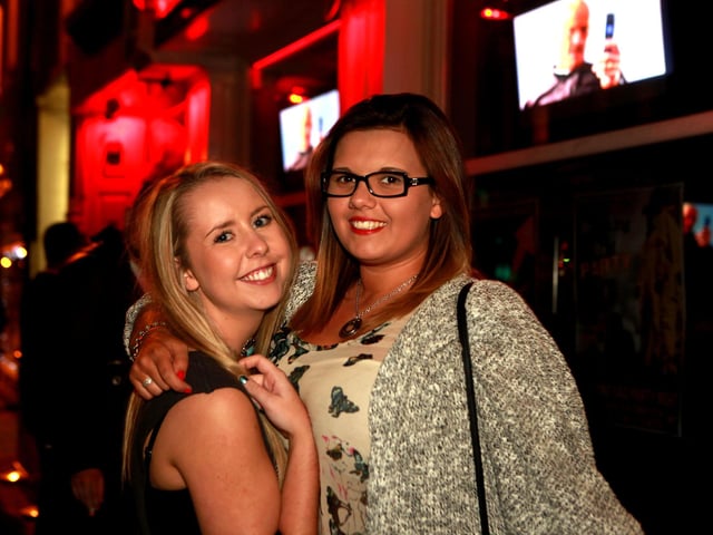 Ruth and Holly looking gorgeous in Quids Inn