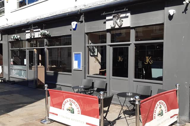 JK's Bar on Whitby's Wellington Road.