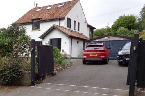 The Installed Gates. Springhill House, St Helens Lane. Reighton. Courtesy Of Applicant.