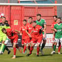 Bridlington Town will be looking to earn more points in their game at Pontefract Collieries on Saturday. PHOTO BY DOM TAYLOR