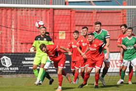 Bridlington Town will be looking to earn more points in their game at Pontefract Collieries on Saturday. PHOTO BY DOM TAYLOR