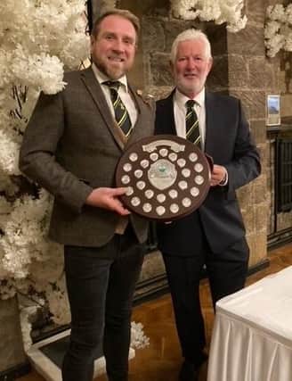Ricky Hall won the Whitby CC first team bowling award for the 2022 season