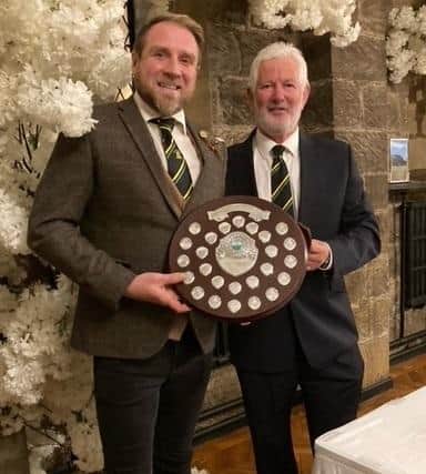 Ricky Hall won the Whitby CC first team bowling award for the 2022 season