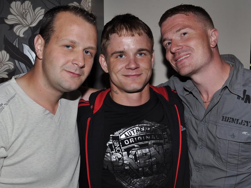 Chris, Shane and Dan in Snowys