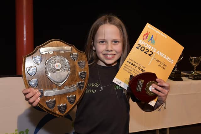 Sports Awards winner Poppy Tomlinson Photo by Richard Ponter