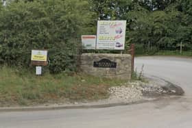 Whitewall Quarry entrance.  Photo: Google Maps