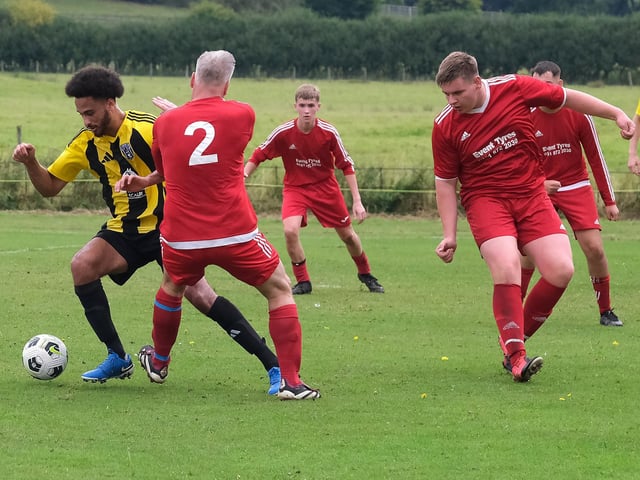 Scalby earned a 4-2 home win against Richmond Town Academy in the North Riding FA Saturday Challenge Cup on Saturday September 7 2024. PHOTOS BY RICHARD PONTER