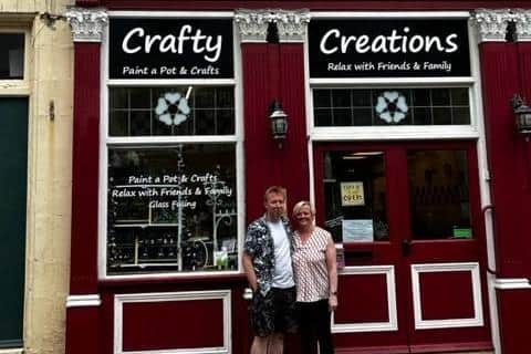 Carl and Helen from Crafty Creations, Scarborough