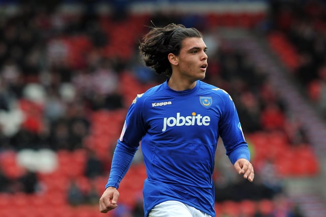 The 27-year-old arrived on a half season loan from Man City and played eight times for Pompey, he has since gone onto have a successful career in Europe making outings for PSV, Marsellie and Hertha Berlin. He is currently playing in Spain for Sevilla where he regularly plays Champions League football.
Picture: Steve Reid(121306-1277)