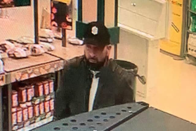 Police have released an image of a man they would like to speak to in connection with the incident