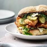 A posh fish finger sandwich
