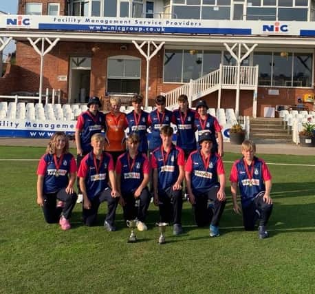 Wykeham CC Under-15s won the league and cup double.