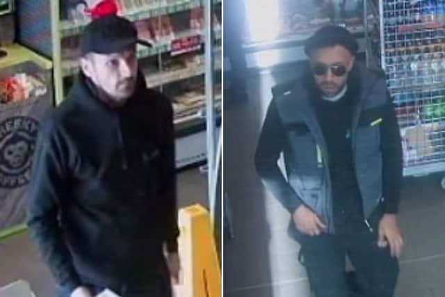 Police in Scarborough are appealing to anyone who may recognise the men in these CCTV images to get in touch.
