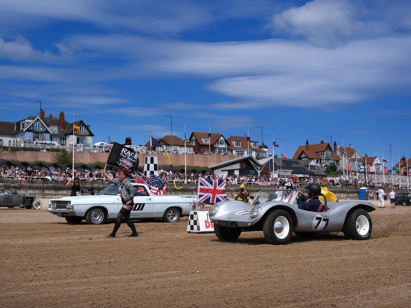 The event will see an array of vintage European and Americana Hot-Rod vehicles and motorcycles racing along a 200-yard course along the beach.