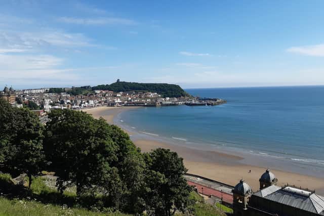 Scarborough South Bay - Mayor of Scarborough, Janet Jefferson, has praised the views of the resort's bays.