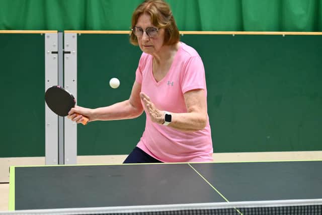 Delphine Kaye had a match-winning hat-trick for The Avengers in Division 2. Photo by Tony Wigley