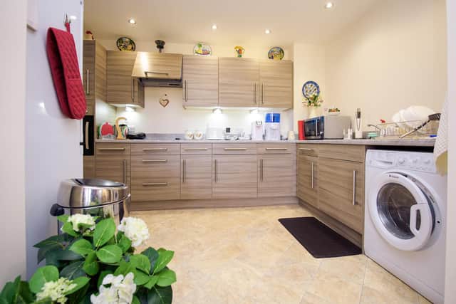 Inside one of the apartments at Jazz Court