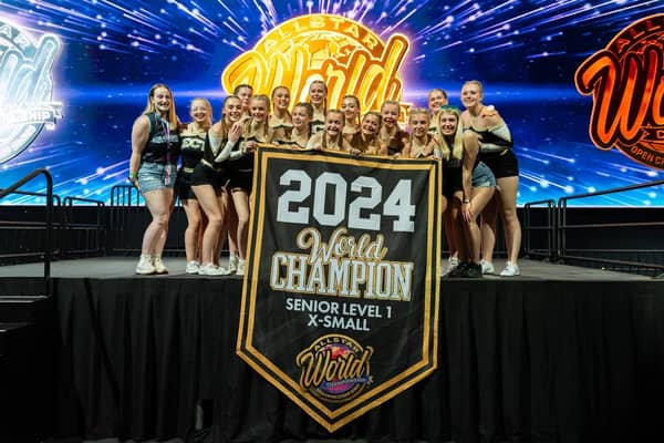 The East Coast Tigers Senior team won the world title at the championships in Florida.