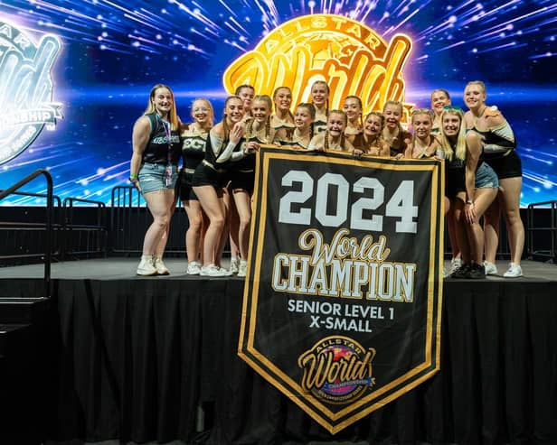 The East Coast Tigers Senior team won the world title at the championships in Florida.