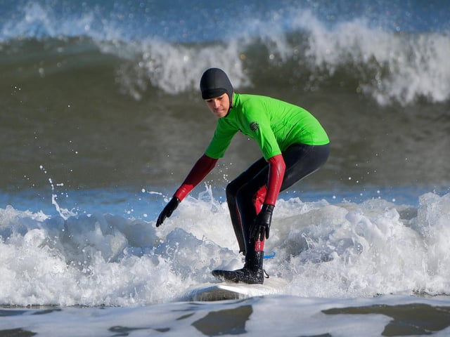 Making waves!