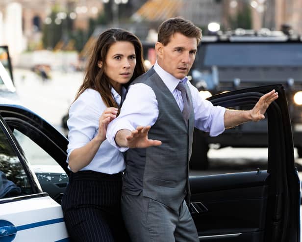 Mission: Impossible – Dead Reckoning Part One starring Hayley Atwell and Tom Cruise