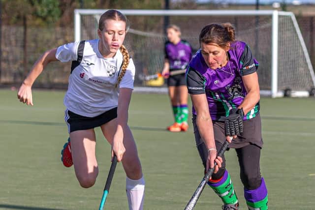Danby Ladies won 2-0 at home to Newcastle 4s. Photo by Brian Murfield