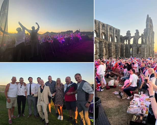 Thousands flocked to UK Proms in the Park at Whitby Abbey with record-breaking numbers attending.