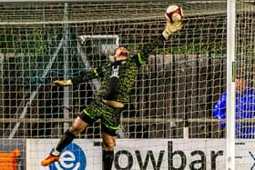 Whitby Town goalkeeper Shane Bland signs new two-year deal