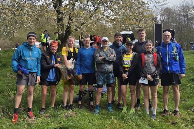 The Scarborough AC members competed in the 13th and final Esk Valley Club Winter Series Fell Race fixture, named The Hooded Horse and held entirely in the Kilburn Forest.