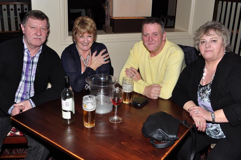 Diane, Alan, Mirrian and Marty having a top night out!