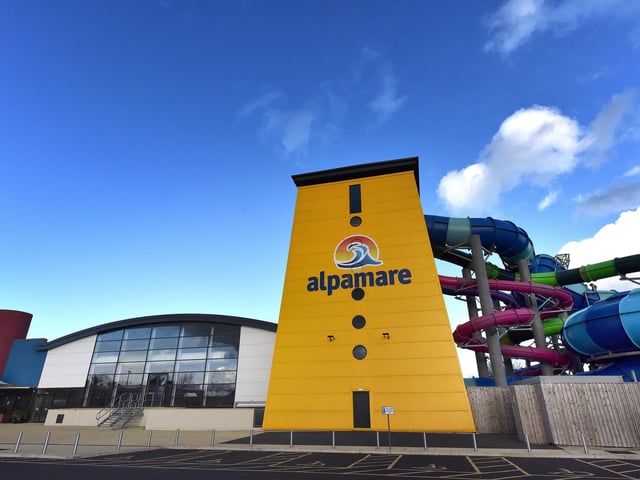 Alpamare, located on Burniston Road in Scarborough, is the ultimate waterpark with two swimming pools, four slides, a spa and an eatery.