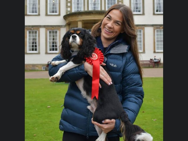 The winner of the Waggiest Tail category was four-year-old Bertie.