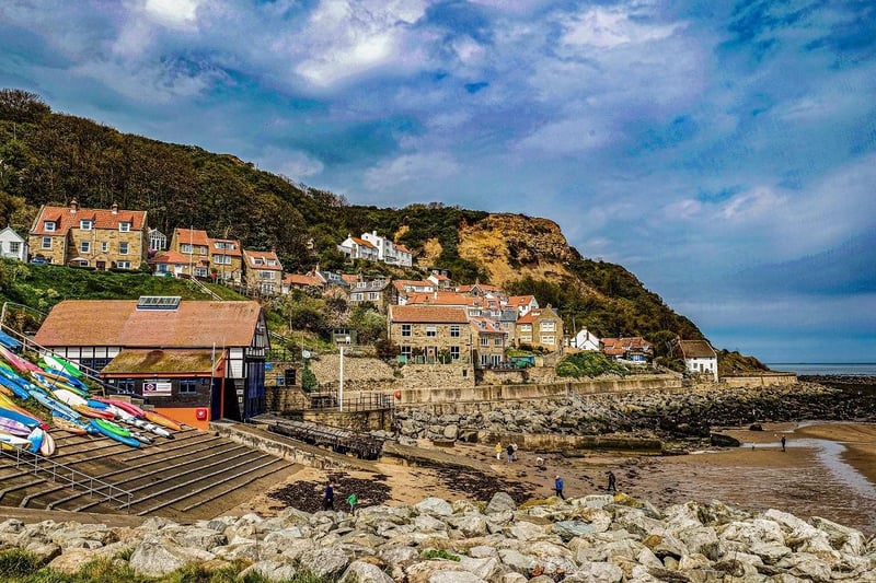 Runswick Bay has a rating of four and a half stars on TripAdvisor with 398 reviews.