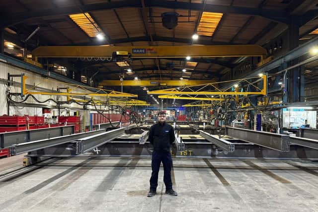 Sean Buckross, facilities manager at William Hare's Scarborough facility